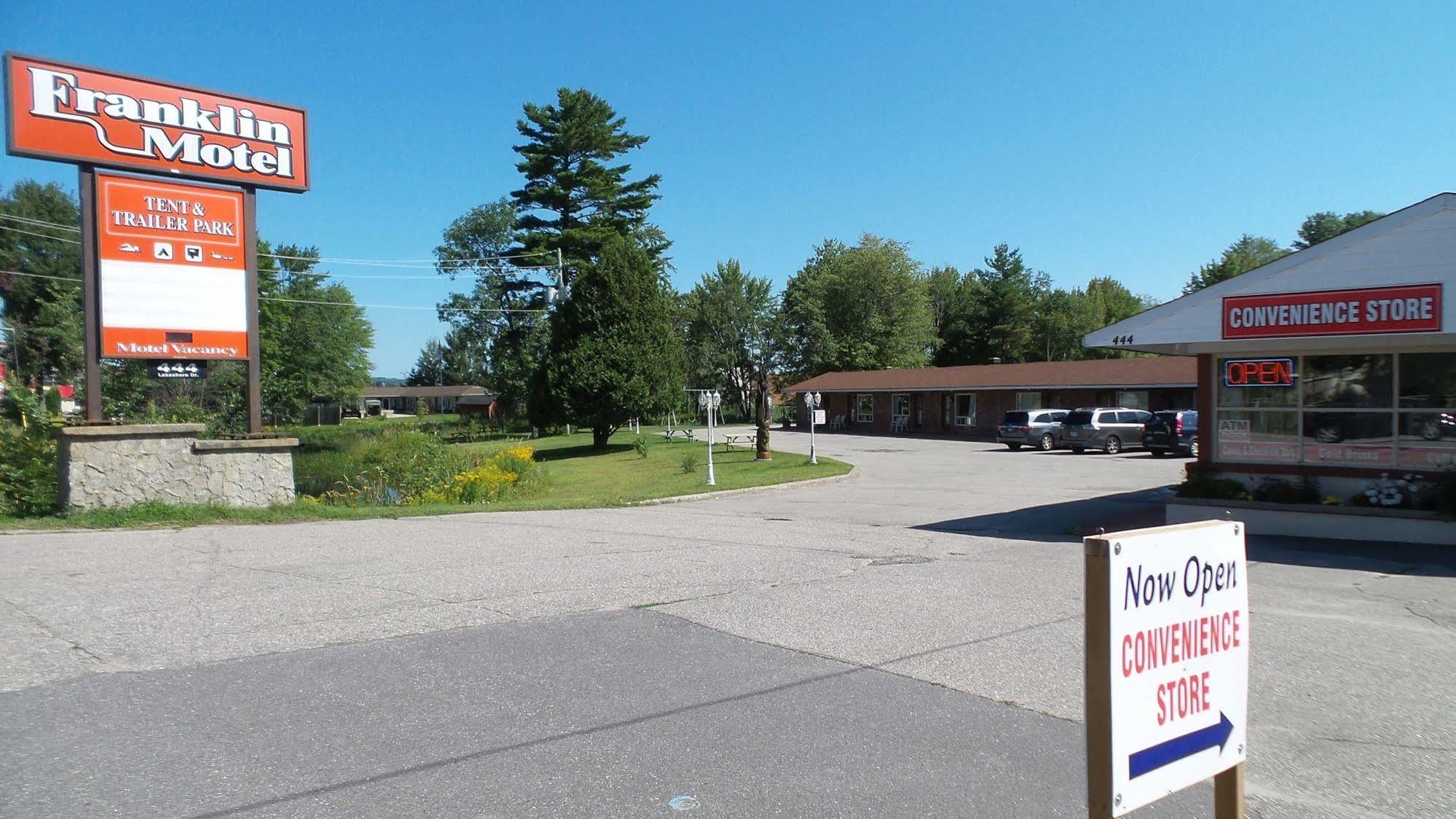 Franklin Motel, Tent&Trailer Park North Bay Exterior foto